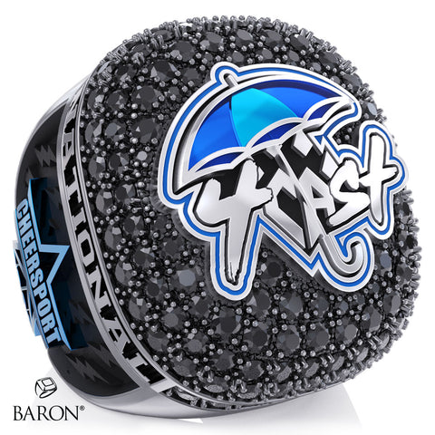 4CAST Cheer 2026 Championship Ring - Design 2.5