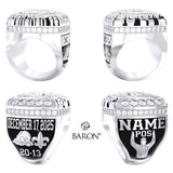 68 Ventures Bowl Officials 2026 Championship Ring - Design 1.2