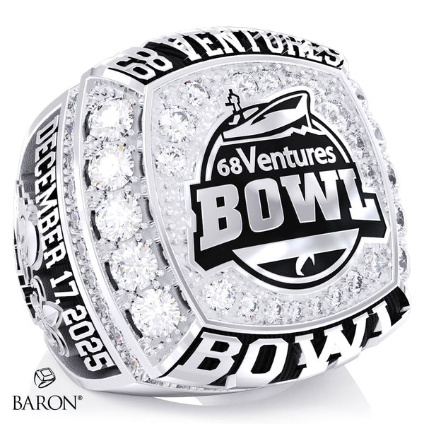 68 Ventures Bowl Officials 2026 Championship Ring - Design 1.2