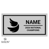 Academy of the Holy Angels Dance 2026 Championship Black Standard Window Ring Box