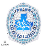 Andover High School Swim 2026 Championship Ring - Design 1.4