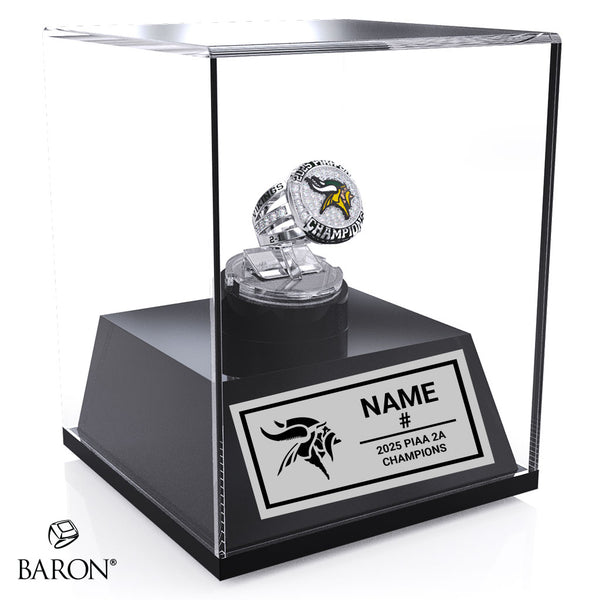 Archbishop Wood Girls Soccer 2025 Championship Display Case