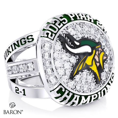 Archbishop Wood Girls Soccer 2025 Championship Ring - Design 2.1