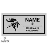 Archbishop Wood Girls Soccer 2025 Championship Black LED Ring Box