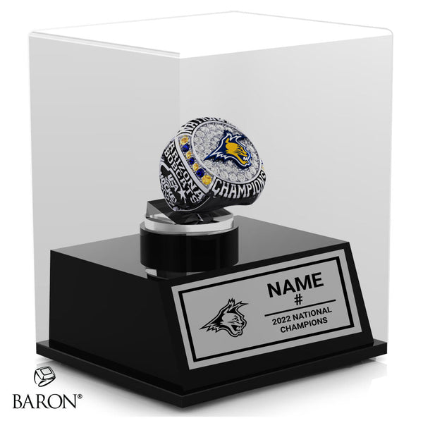 Arizona Bobcats Hockey 2022 Championship Display Case