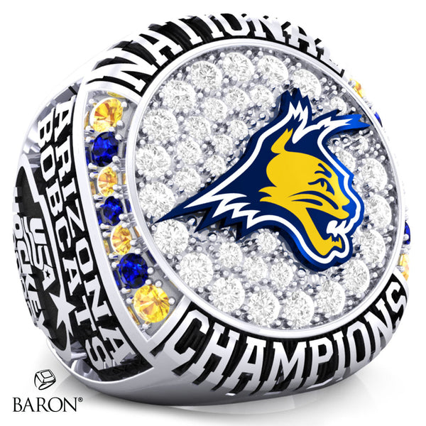 Arizona Bobcats Hockey 2022 Championship Ring - Design 1.3