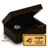 Arizona Bobcats Hockey 2022 Championship Ring Box