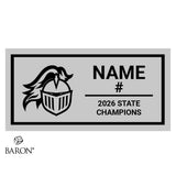 Arizona College Prep High School Baseball 2026 Championship Black Window Ring Box