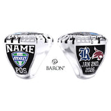 Armed Forces Bowl Officials 2025 Championship Ring - Design 1.4