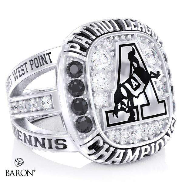 Army West Point Women's Tennis 1999 Championship Ring - Design 6.1