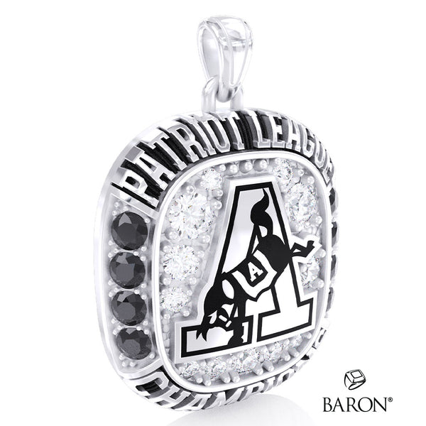 Army West Point Women's Tennis 1999 Championship Ring Top Pendant - Design 6.2