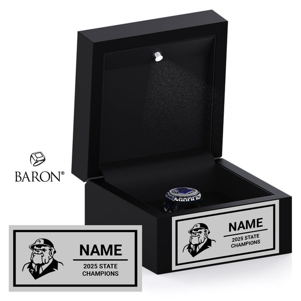 Arrupe Generals Cheer 2025 Championship Black LED Ring Box