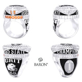 Artesia High School Football 2025 Championship Ring - Design 2.1