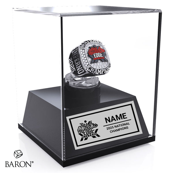 Athletic Edge Cheer 2025 Championship Display Case