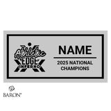 Athletic Edge Cheer 2025 Championship Black Standard Window Ring Box