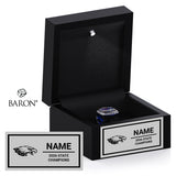 Axtell High School Track & Field 2026 Championship Black LED Ring Box
