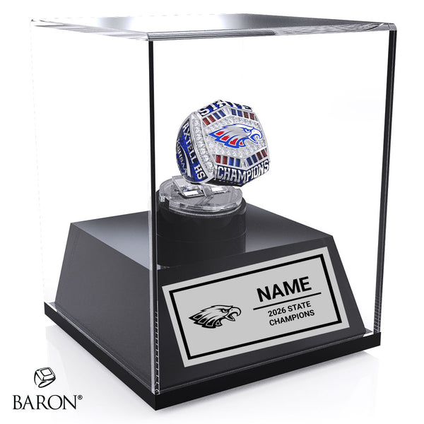 Axtell High School Track & Field 2026 Championship Display Case