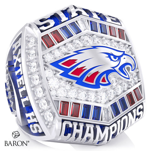 Axtell High School Track & Field 2026 Championship Ring - Design 2.4
