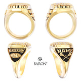 B Henderson High School Girls Lacrosse 2026 Championship Ring - Design 1.7