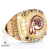B Henderson High School Girls Lacrosse 2026 Championship Ring - Design 1.7