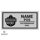 Birmingham Bowl Officials 2025 Championship Black LED Ring Box