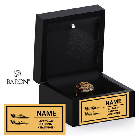 BWR Racing 2025-2026 Championship Black LED Ring Box