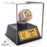 Ball High School Soccer 2025 Championship Display Case