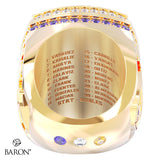 Ball High School Soccer 2025 Championship Ring - Design 2.4