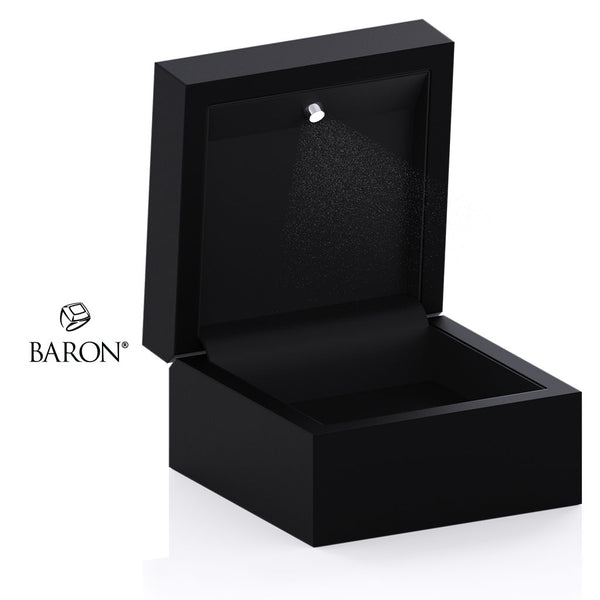 Birmingham High School Baseball 2026 Championship Black LED Ring Box