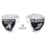 Benedictine College Cross Country 2026 Championship Ring - Design 1.1