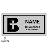 Benedictine College Cross Country 2026 Championship Display Case