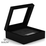 Baron®  Championship Black Standard Window Multi Hole Ring Box