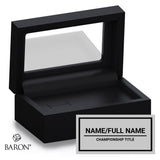 Baron® USA Black Standard Window Ring Box