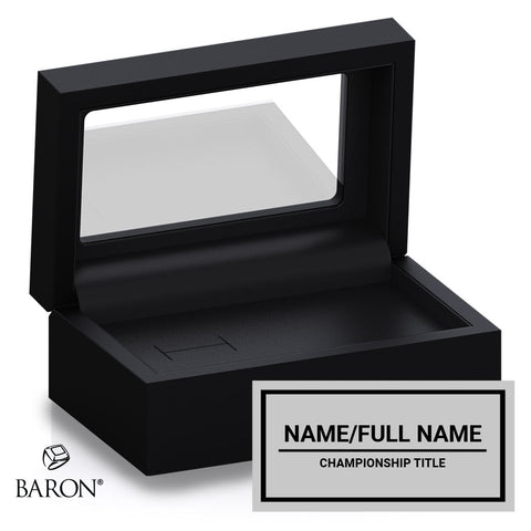Baron® USA Black Standard Window Ring Box