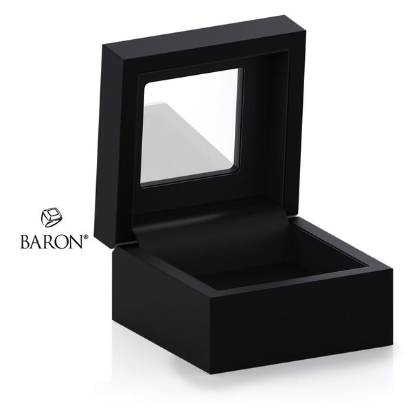 Birmingham High School Baseball 2026 Championship Black Window Ring Box