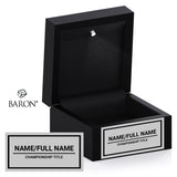 Baron® USA Black LED Ring Box