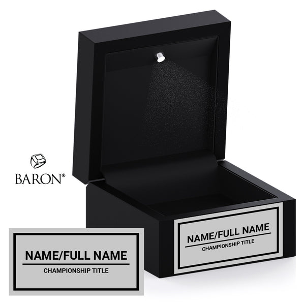Baron® USA Black LED Ring Box