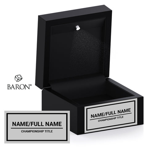 Baron® USA Black LED Ring Box