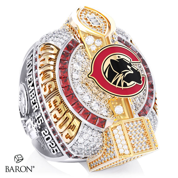 Chapman University Football Family and Friends 2025 Championship Ring - Design 2.2