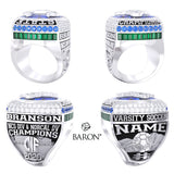 Branson School Boys Soccer 2026 Championship Ring - Design 1.7