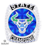Branson School Boys Soccer 2026 Championship Ring - Design 1.7
