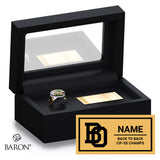 Brea Olinda Cheer 2026 Championship Black Standard Window Ring Box