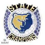 Brentwood High School Boys & Girls Tennis 2026 Championship Ring - Design 3.2
