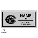 Chapman University Football Family and Friends 2025 Championship Display Case
