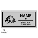 Chaska High School Boys Basketball 2026 Championship Black LED Ring Box