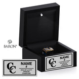 Chatsworth Charter Boys Volleyball 2026 Championship Black LED Ring Box