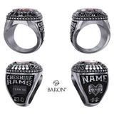 Cheshire Rams Softball 2026 Championship Ring - Design 2.3
