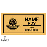 Citrus Bowl Officials 2025 Championship Display Case