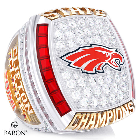 Clifton-Clyde High School Track & Field 2026 Championship Ring - Design 1.2