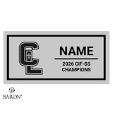 Crean Lutheran Boys Golf 2026 Championship Black Standard Window Ring Box